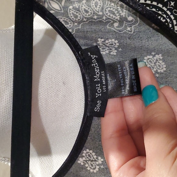 Bandana print bodysuit - Picture 6 of 7